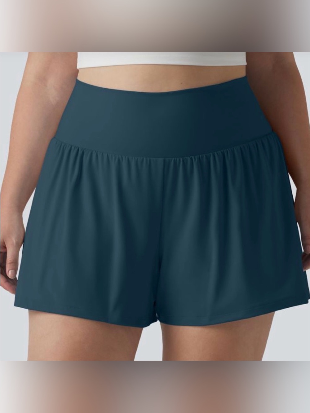 SoftlyZero™ Airy Super High Waisted 2-in-1 InstantCool Yoga Shorts 5'' with Pock